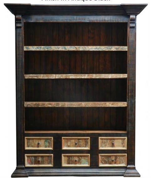 Furniture Source International Bookcases D8725BKS Kera Bookcase